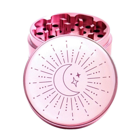 Sun and Moon Grinder, Girly Herb Grinder, Iridescent Grinders