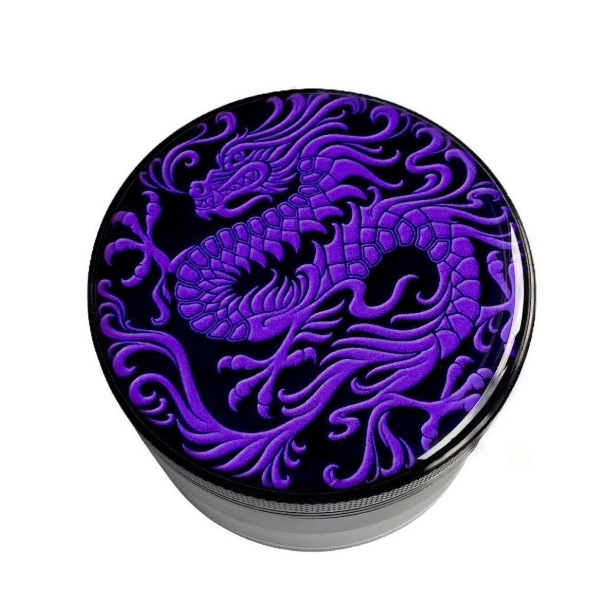 Dragon Grinder Herbs, Purple Herb Grinders, Large Grinder Spices