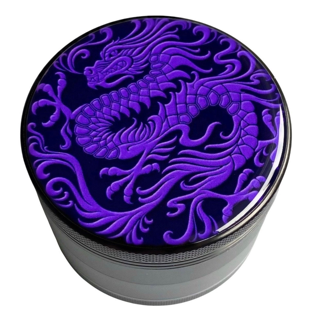 Dragon Grinder Herbs, Purple Herb Grinders, Large Grinder Spices