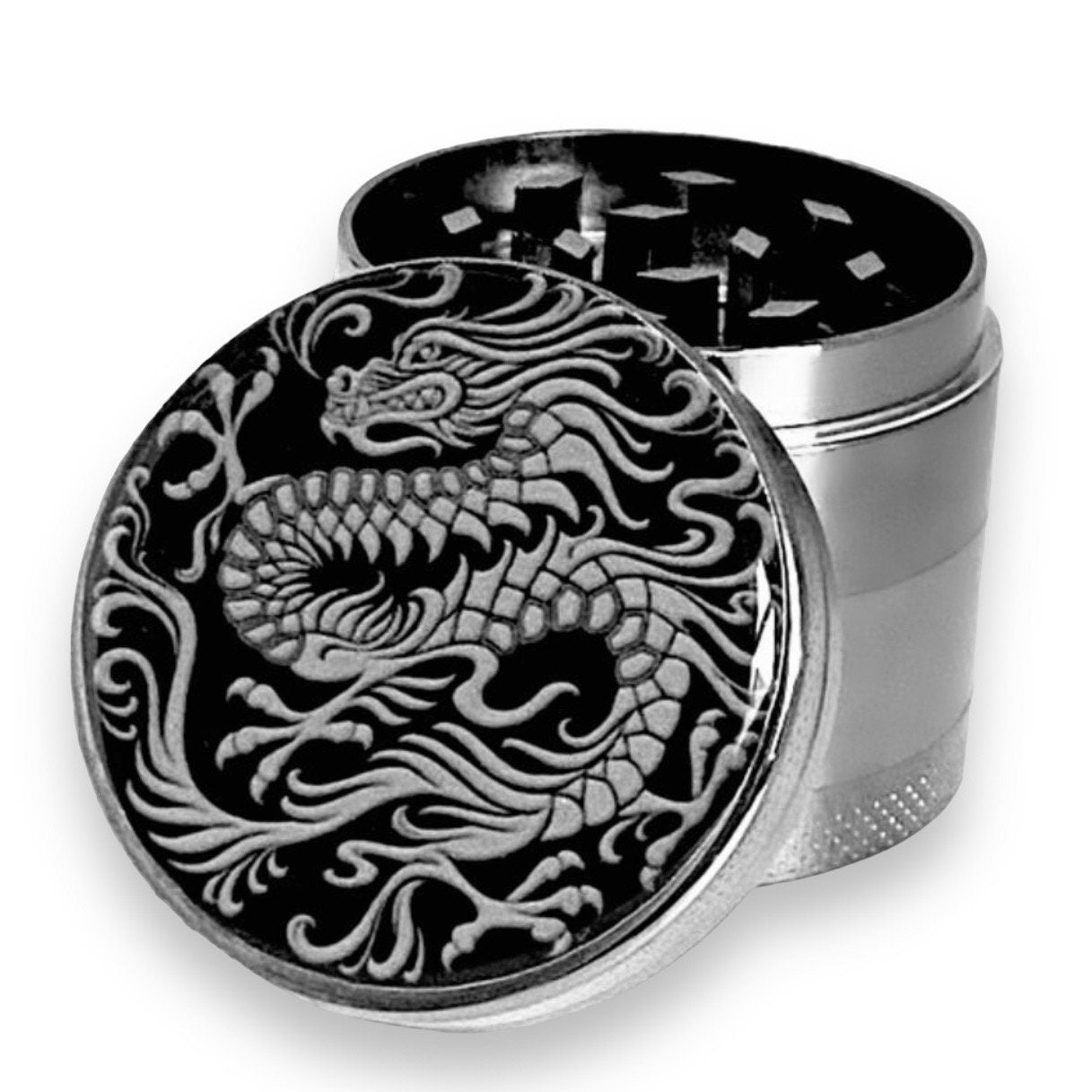 Dragon Grinder Herbs, Herb Grinder 4 Layer, Large Grinder Spices