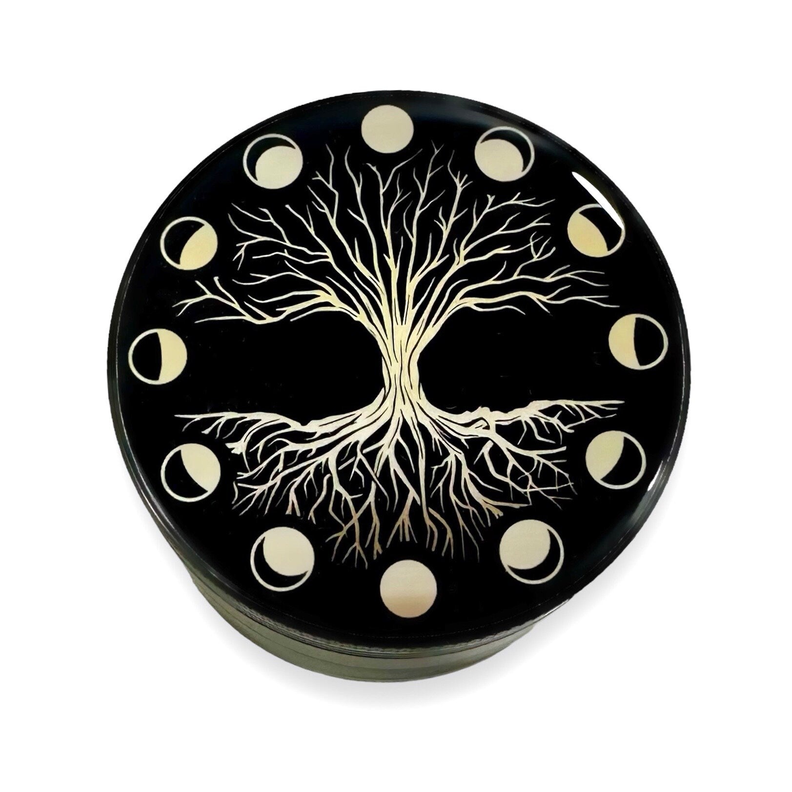 Tree of Life Grinder, Yggdrasill Grinder, Celtic Tree Grinder