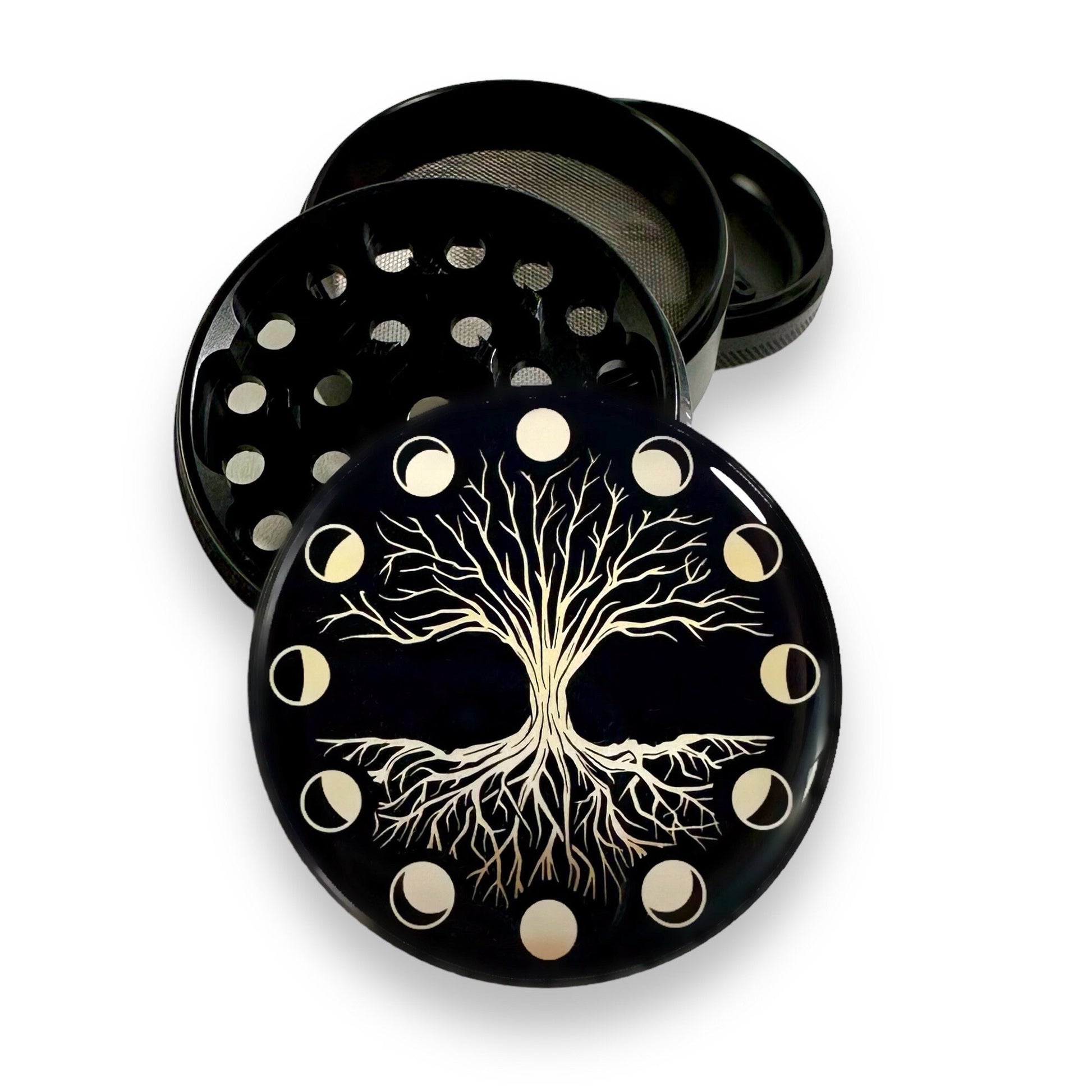 Tree of Life Grinder, Yggdrasill Grinder, Celtic Tree Grinder