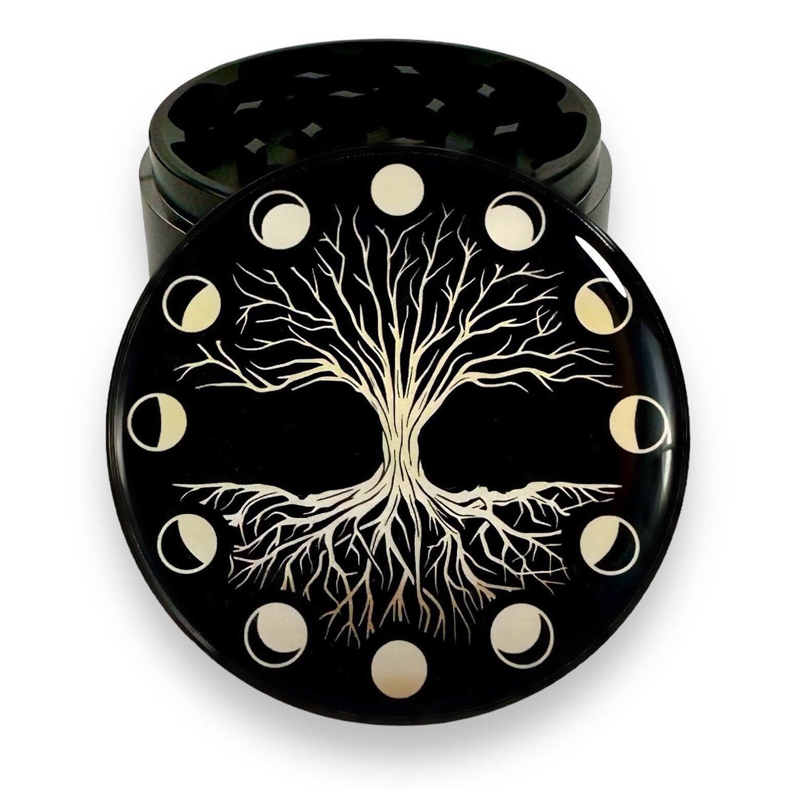 Tree of Life Grinder, Yggdrasill Grinder, Celtic Tree Grinder