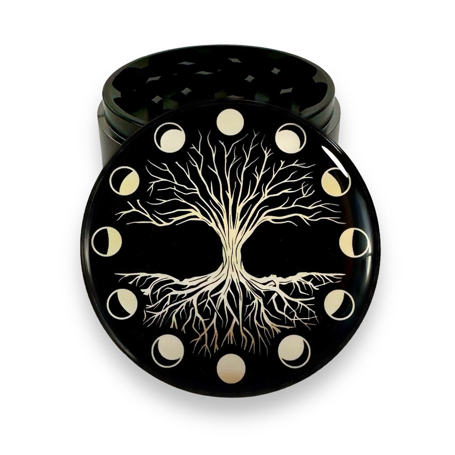 Tree of Life Grinder, Yggdrasill Grinder, Celtic Tree Grinder