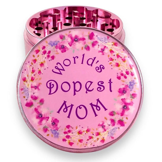 Dopest Mom Grinder, Stoner Gift for Mom, Hilarious Mom Gifts