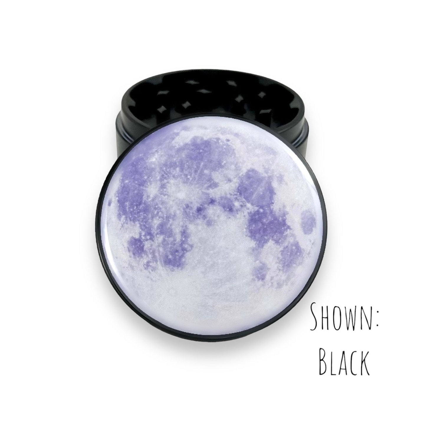 Moon Herb Grinder, Full Moon Grinder, Lunar Phases Grinder