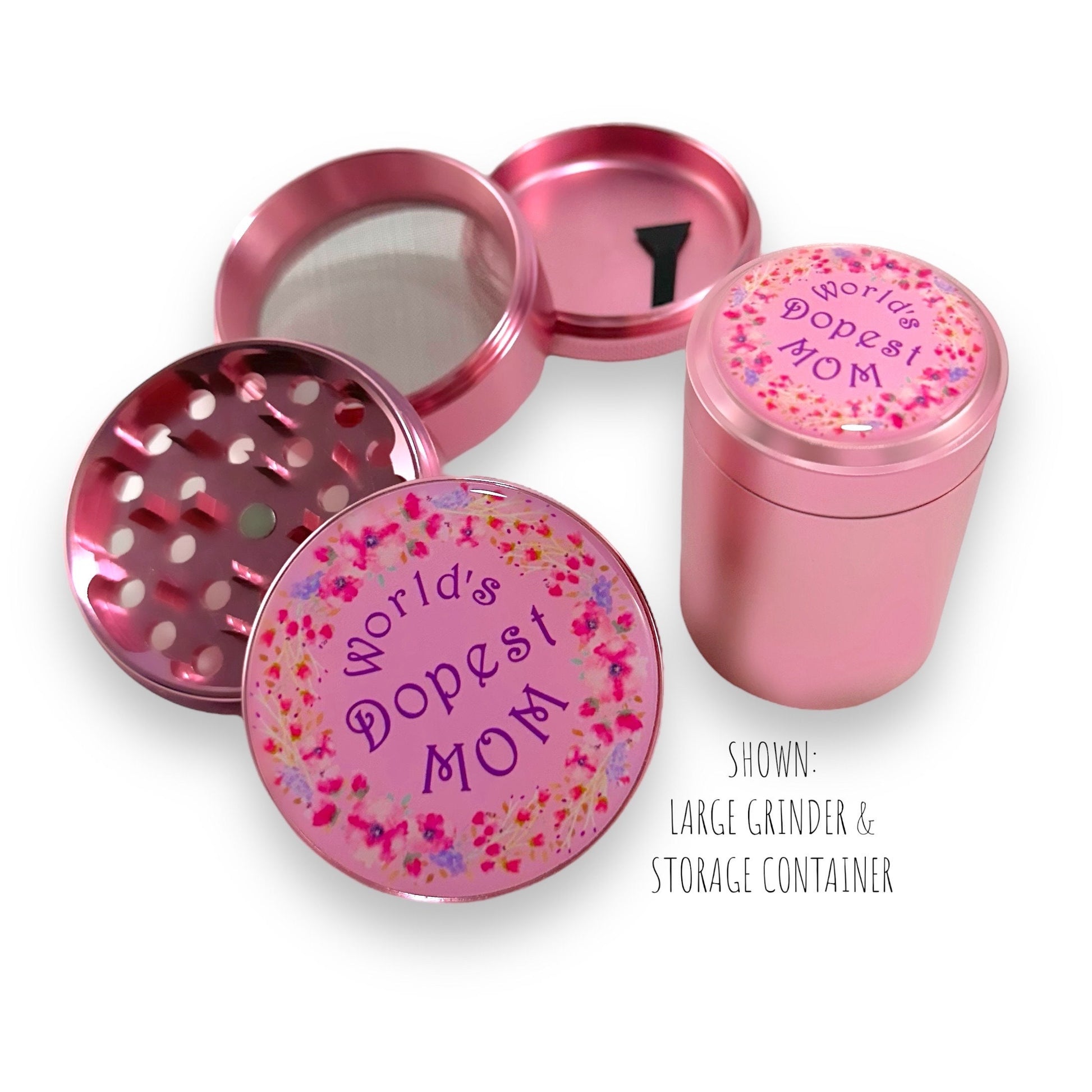 Dopest Mom Grinder, Stoner Gift for Mom, Hilarious Mom Gifts