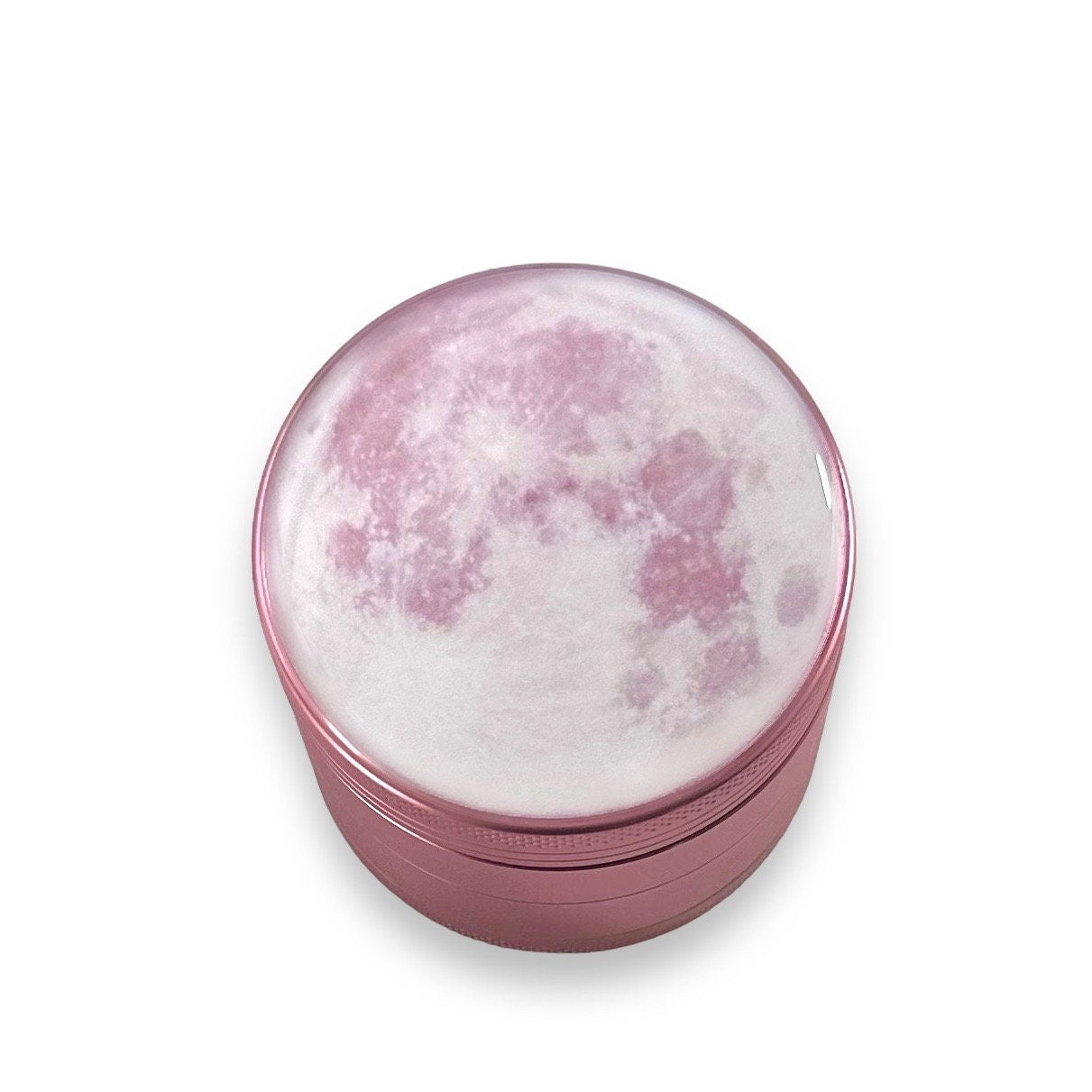 Pink Moon Grinder, Grinder and Stash Jar, Pink Grinders Cute